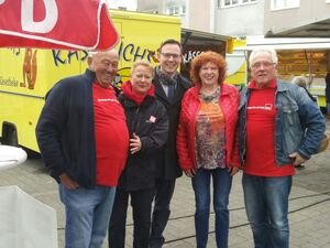 Karl-Josef, Claudia, Martin Börschel, Inge und Archie