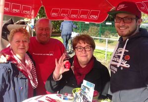 Mit Claudia, Karl Josef, Martina, Vincent am Gründonnerstag
